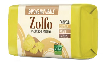 SAPONETTA ZOLFO REGULARIS 100 G - pharmaluna