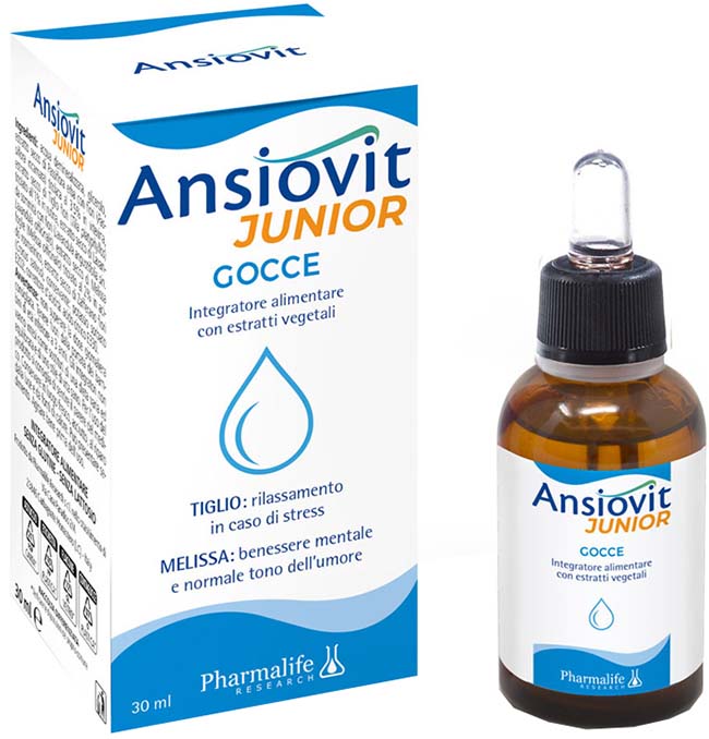 ANSIOVIT JUNIOR GOCCE 30 ML - pharmaluna