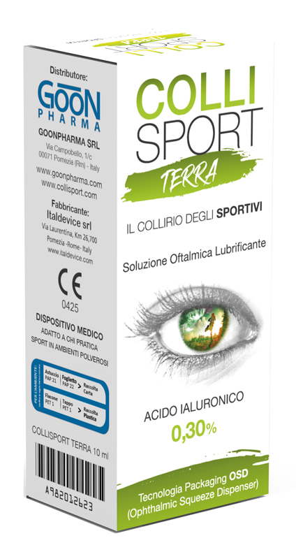 COLLISPORT TERRA SOLUZIONE OFTALMICA LUBRIFICANTE 10 ML - pharmaluna