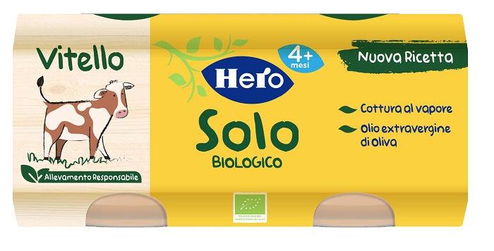 HERO BABY SOLO OMOGENEIZZATO VITELLO 2X80 G - pharmaluna