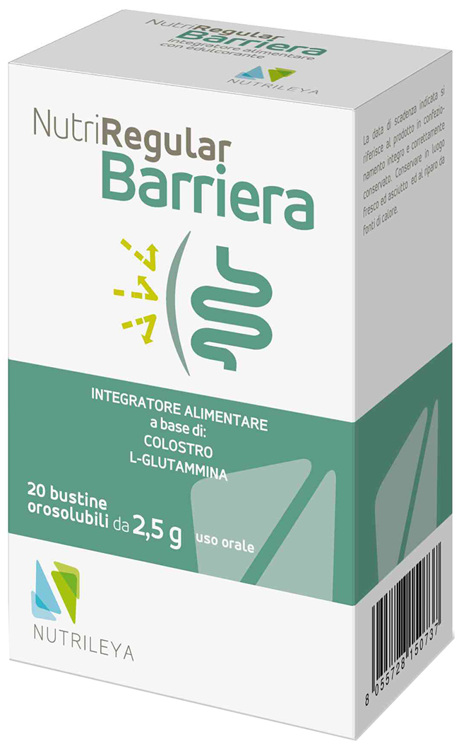 NUTRIREGULAR BARRIERA 20 BUSTINE - pharmaluna