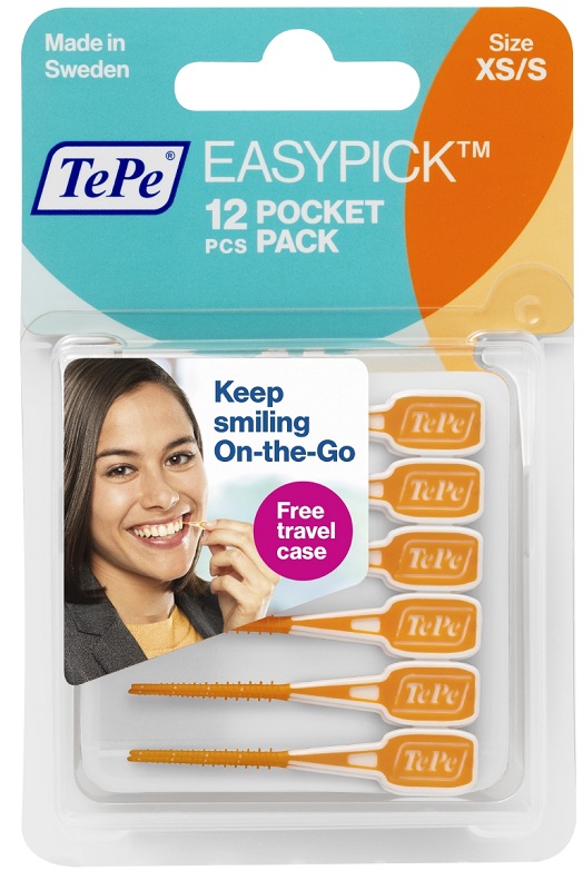 TEPE EASYPICK XS/S ARANCIONE 12 PEZZI - pharmaluna