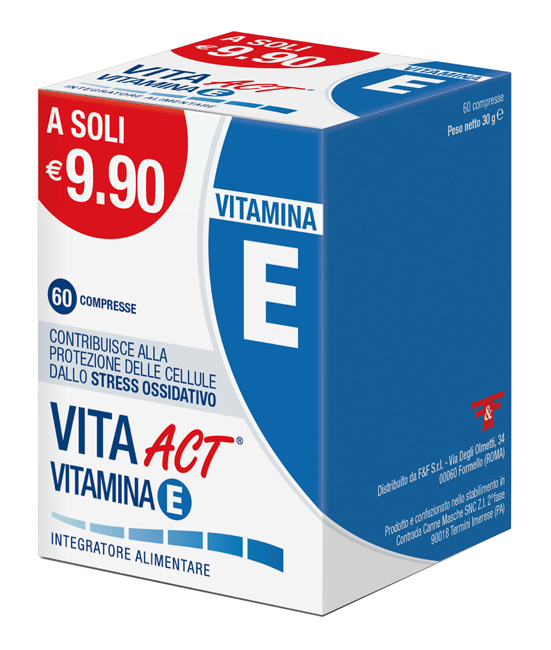 VITA ACT VITAMINA E 60 COMPRESSE - pharmaluna