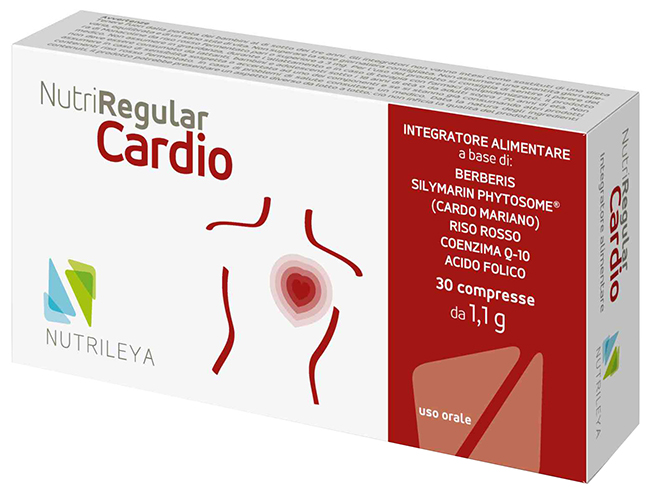 NUTRIREGULAR CARDIO 30 COMPRESSE - pharmaluna