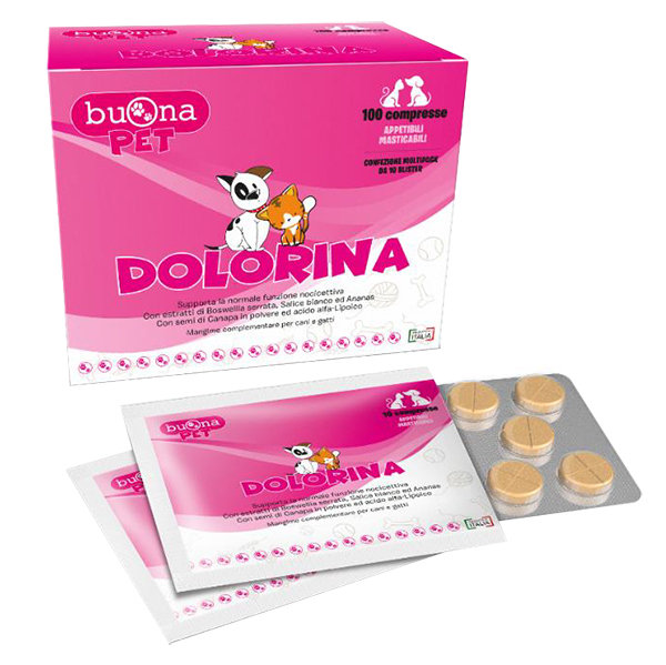 DOLORINA 100 COMPRESSE MASTICABILI - pharmaluna