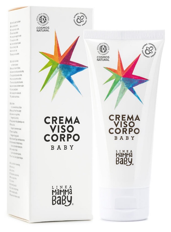 MAMMABABY CREMA VISO CORPO BABY COSMOS NATURAL 100 ML - pharmaluna