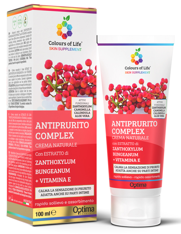 COLOURS OF LIFE SKIN SUPPLEMENTE ANTIPRURITO COMPLEX CREMA 100 ML - pharmaluna