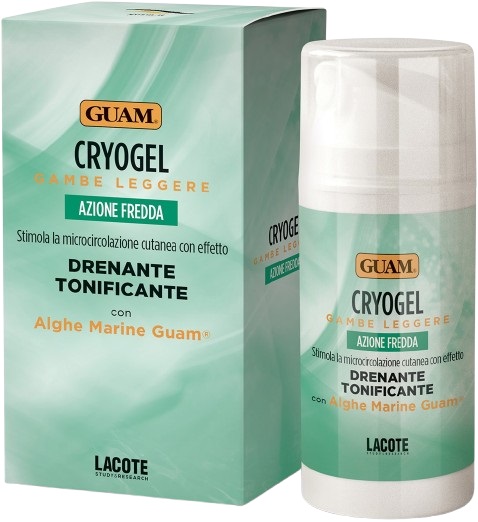 GUAM CRYOGEL DEFATICANTE GAMBE 100 ML - pharmaluna