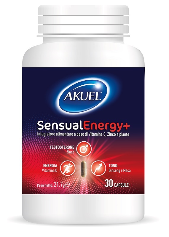 AKUEL SENSUAL ENERGY+ 30 CAPSULE - pharmaluna