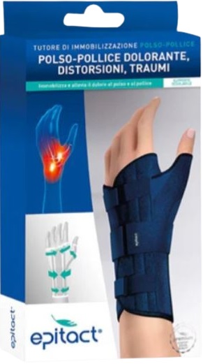 TUTORE POLSO/POLLICE PER TENDINITE EPITACT QUERV'ACTIV DESTRO L - pharmaluna
