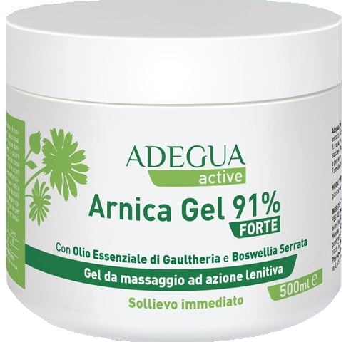 ADEGUA ARNICA PLUS 91% GEL EXTRA FORTE 500 ML - pharmaluna