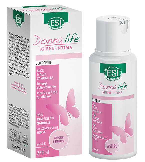 ESI DONNA LIFE DETERGENTE INTIMO LENITIVO 250 ML - pharmaluna