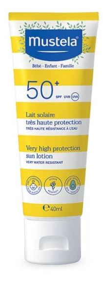 MUSTELA LATTE SOLARE 40 ML - pharmaluna