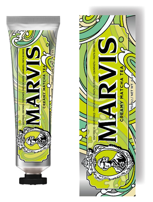 MARVIS CREAMY MATCHA TEA 75 ML - pharmaluna