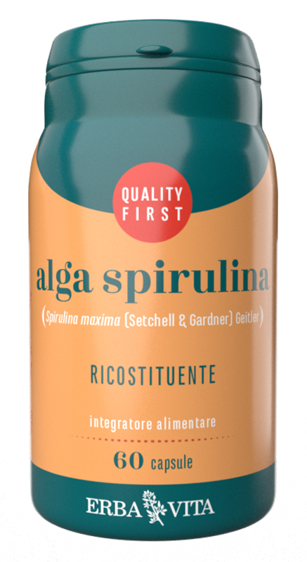 ALGA SPIRULINA 60 CAPSULE - pharmaluna