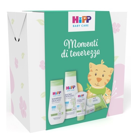 HIPP COFANETTO MOMENTI TENEREZZA 4 PEZZI - pharmaluna