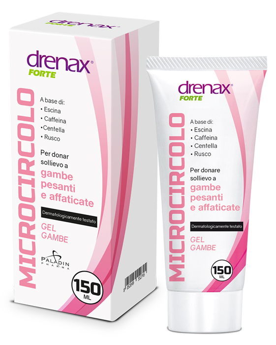 DRENAX FORTE MICROCIRCOLO GEL 150 ML - pharmaluna