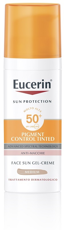 EUCERIN SUN PIGMENT CONTROL TINTED SPF50+ MEDIUM 50 ML - pharmaluna