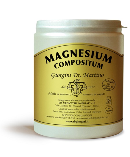 MAGNESIUM COMPOSITUM POLVERE 500 G - pharmaluna