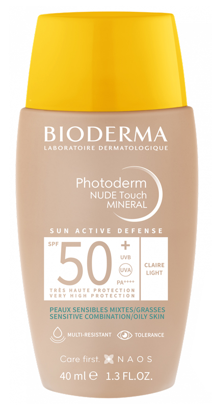 PHOTODERM NUDE TOUCH CLAIRE SPF50+ 40 ML - pharmaluna
