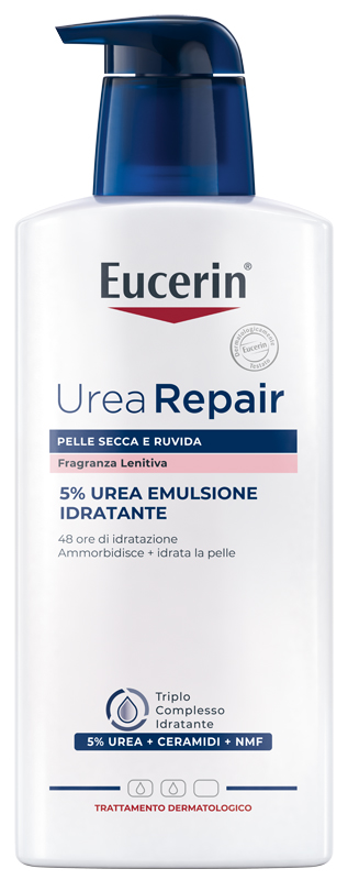 EUCERIN UREAREPAIR 5% EMULSIONE IDRATANTE PROFUMATA 400 ML - pharmaluna