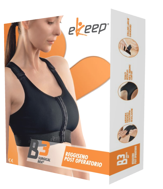 REGGISENO POST OPERATORIO EKEEP B3 SURGICAL BRA TAGLIA 05 - pharmaluna