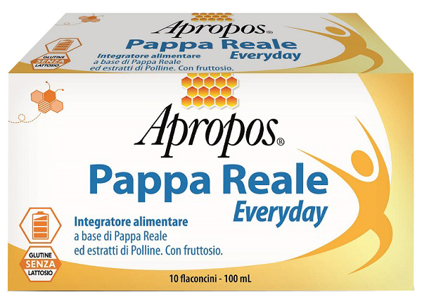 APROPOS PAPPA REALE EVERYDAY 10 FLACONCINI DA 10 ML - pharmaluna