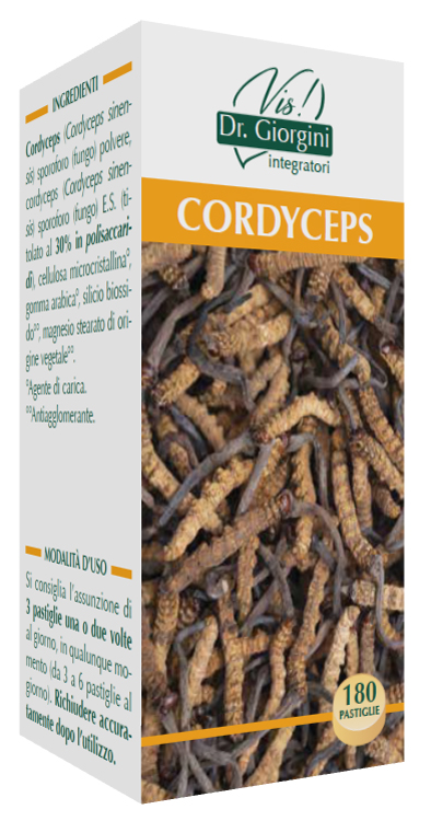CORDYCEPS 180 PASTIGLIE - pharmaluna