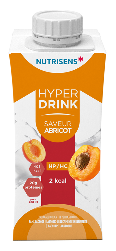 HYPERDRINK 2KCAL ALBICOCCA 4X200 ML - pharmaluna