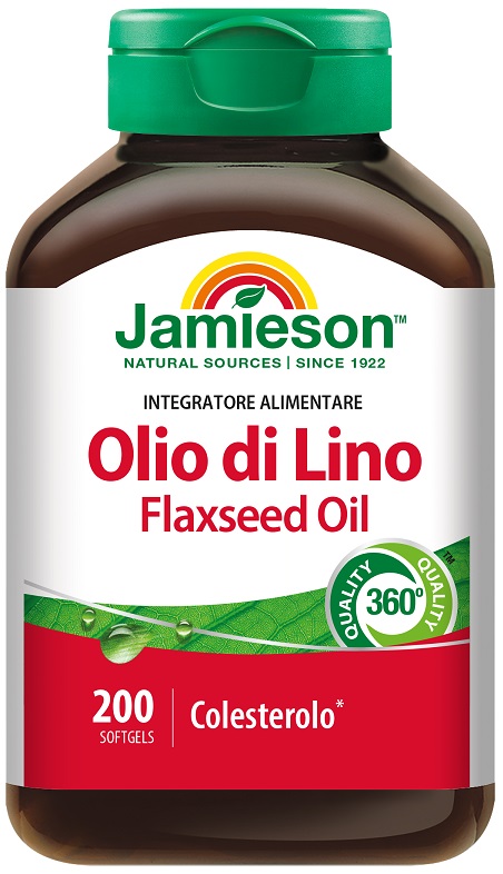 JAMIESON OLIO DI LINO 200 SOFTGEL - pharmaluna