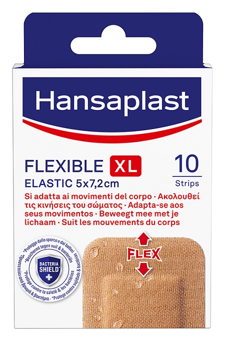 CEROTTO HANSAPLAST ELASTIC GINOCCHIA&GOMITI 10 PEZZI - pharmaluna