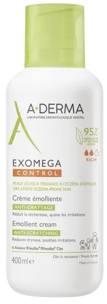 EXOMEGA CONTROL CREMA EMOLLIENTE 400 ML - pharmaluna