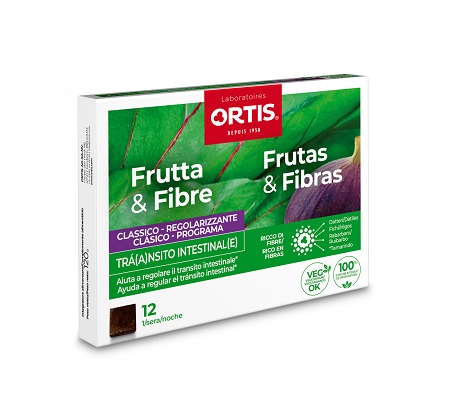 FRUTTA & FIBRE CLASSICO 12 CUBETTI - pharmaluna