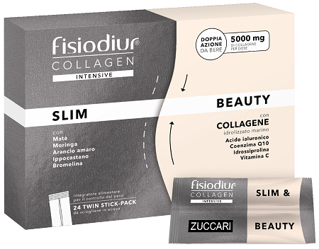 FISIODIUR COLLAGEN SLIM&BEAUTY 24 STICK PACK - pharmaluna