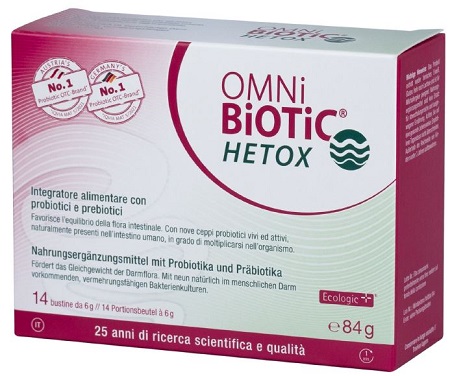 OMNI BIOTIC HETOX 14 BUSTINE DA 6 G - pharmaluna