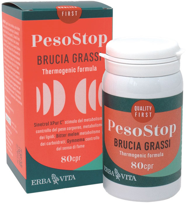 PESO STOP BRUCIA GRASSI 80 COMPRESSE - pharmaluna