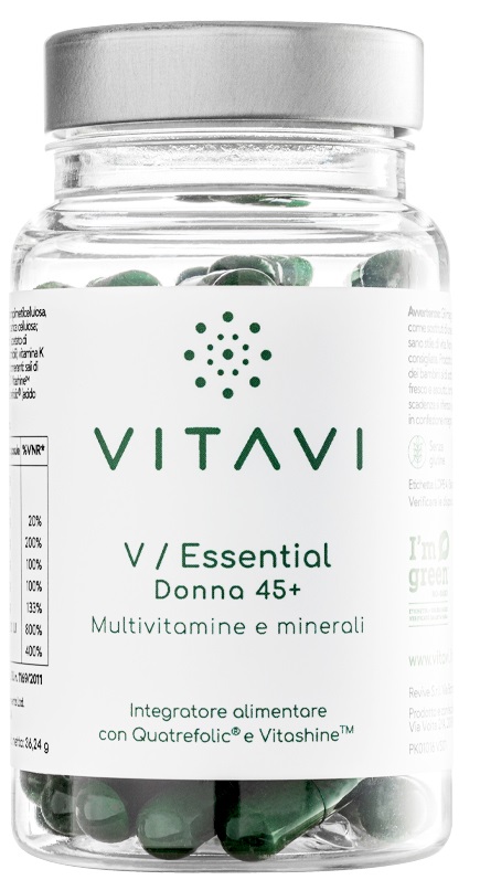 VITAVI V ESSENTIAL DONNA 45+ 60 CAPSULE - pharmaluna