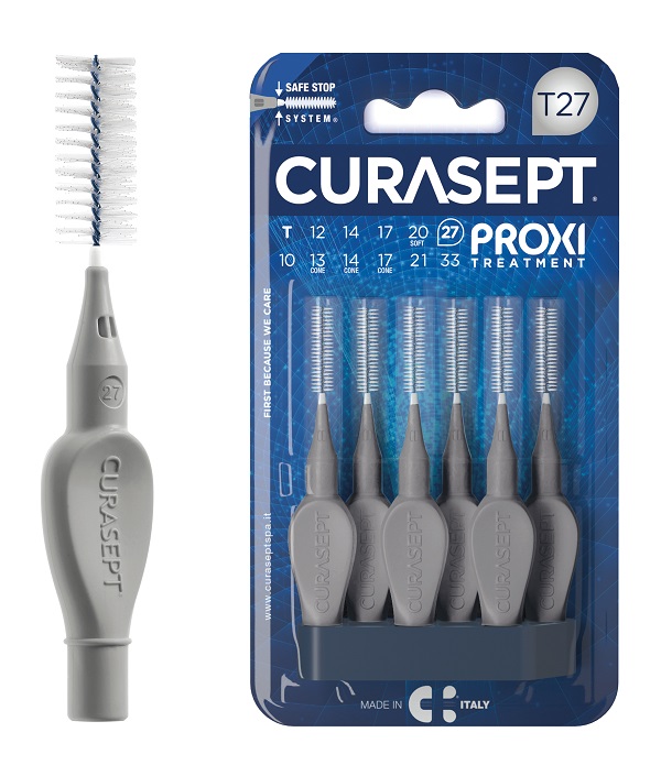 CURASEPT PROXI T27 GRIGIO/GREY 6 PEZZI - pharmaluna