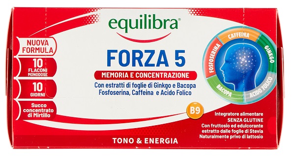 EQUILIBRA FORZA5 10 FLACONCINI - pharmaluna