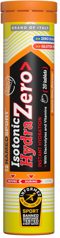 ISOTONIC HYDRA ZERO LEMON 20 TABLETS - pharmaluna
