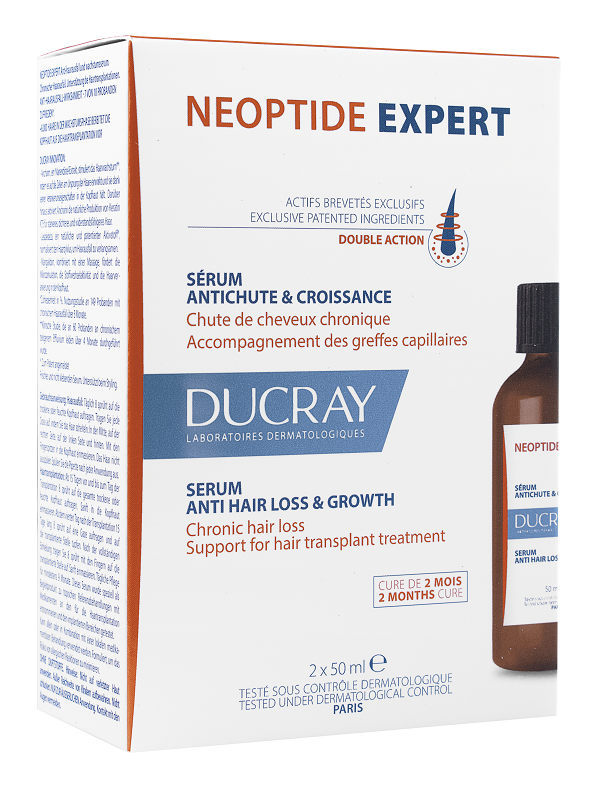 DUCRAY NEOPTIDE EXPERT SIERO ANTICADUTA 2 PEZZI DA 50 ML - pharmaluna