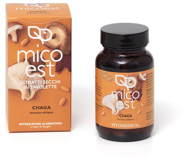 CHAGA ESTRATTO SECCO 60 TAVOLETTE - pharmaluna