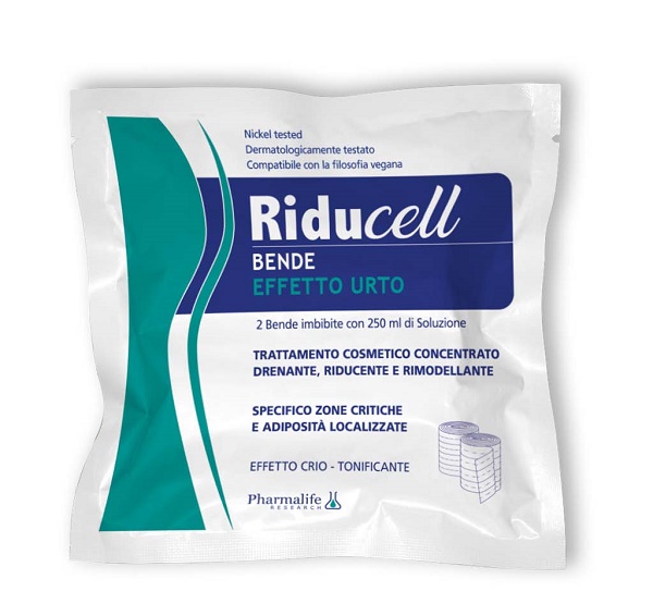 RIDUCELL BENDE EFFETTO URTO 2X9 M 2 BENDE IMBIBITE - pharmaluna