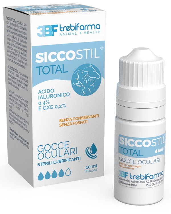 SICCOSTIL TOTAL GOCCE OCULARI 10 ML - pharmaluna