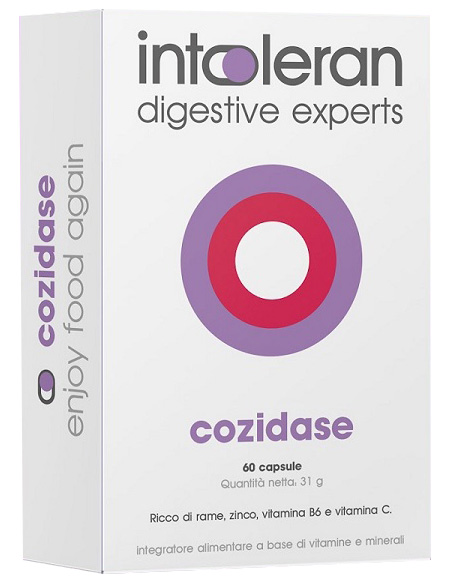 INTOLERAN COZIDASE 60 CAPSULE - pharmaluna