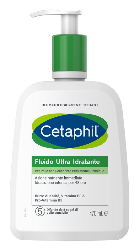 CETAPHIL FLUIDO ULTRA IDRATANTE 470 ML - pharmaluna