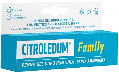 CITROLEDUM PENNA DOPOPUNTURA SENZA AMMONIACA FAMILY 15 ML - pharmaluna