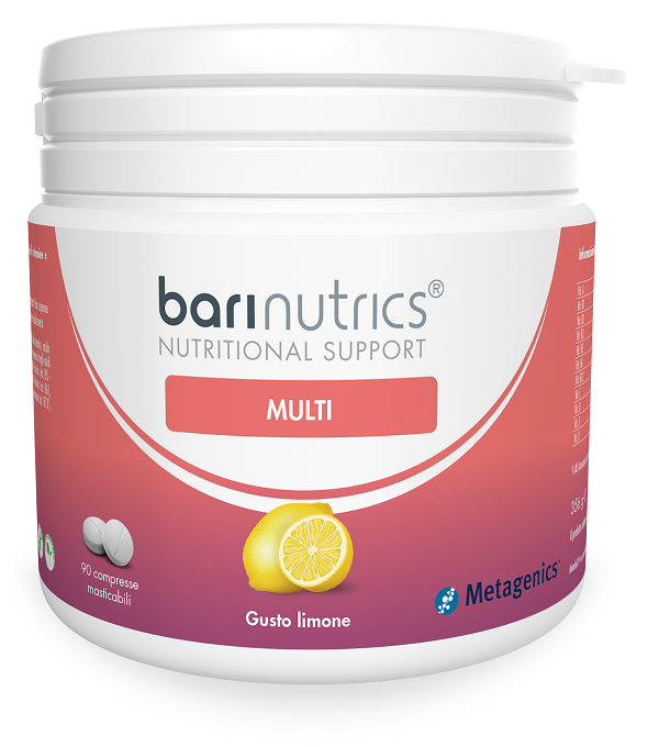 BARINUTRICS MULTI LIMONE 90 COMPRESSE MASTICABILI - pharmaluna