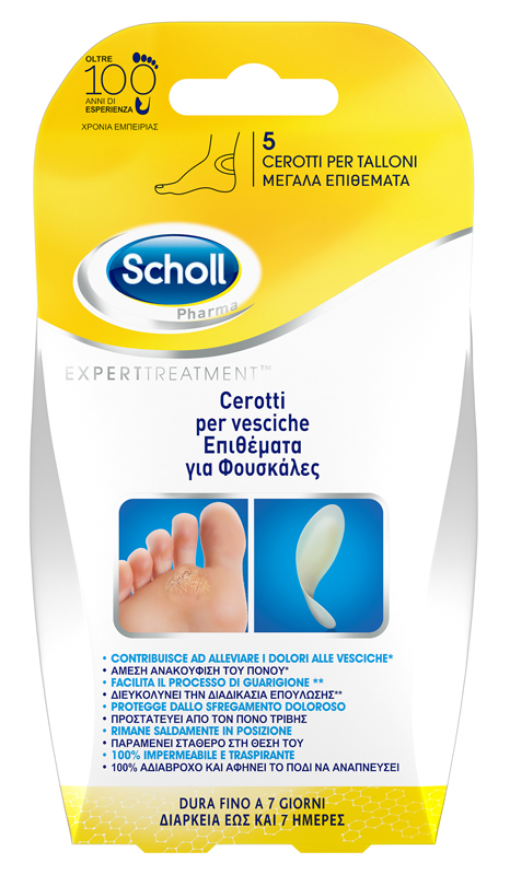 CEROTTO SCHOLL VESCICHE TALLONE 6 PEZZI - pharmaluna
