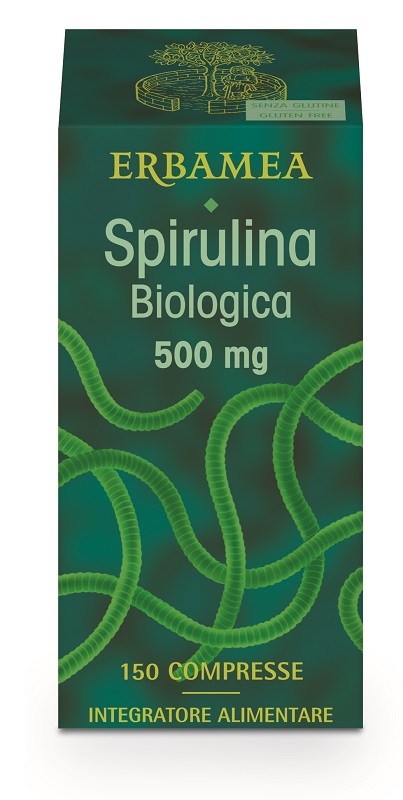 SPIRULINA BIOLOGICA 150 COMPRESSE - pharmaluna